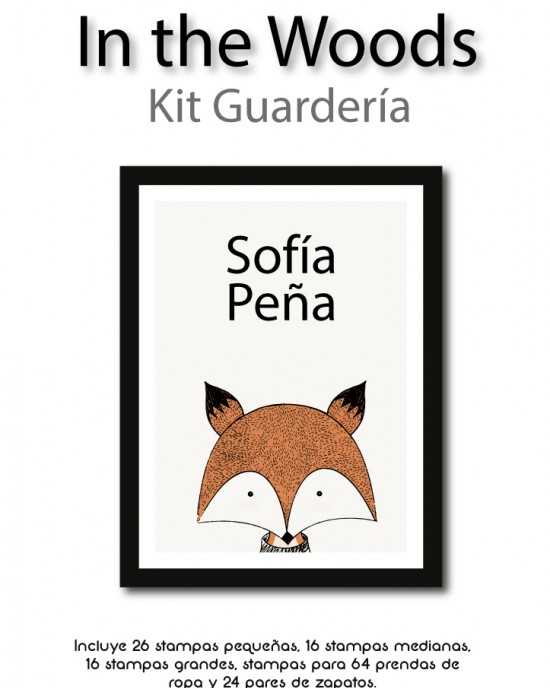 Kit Guarderia In the Woods | Pack Guarderia