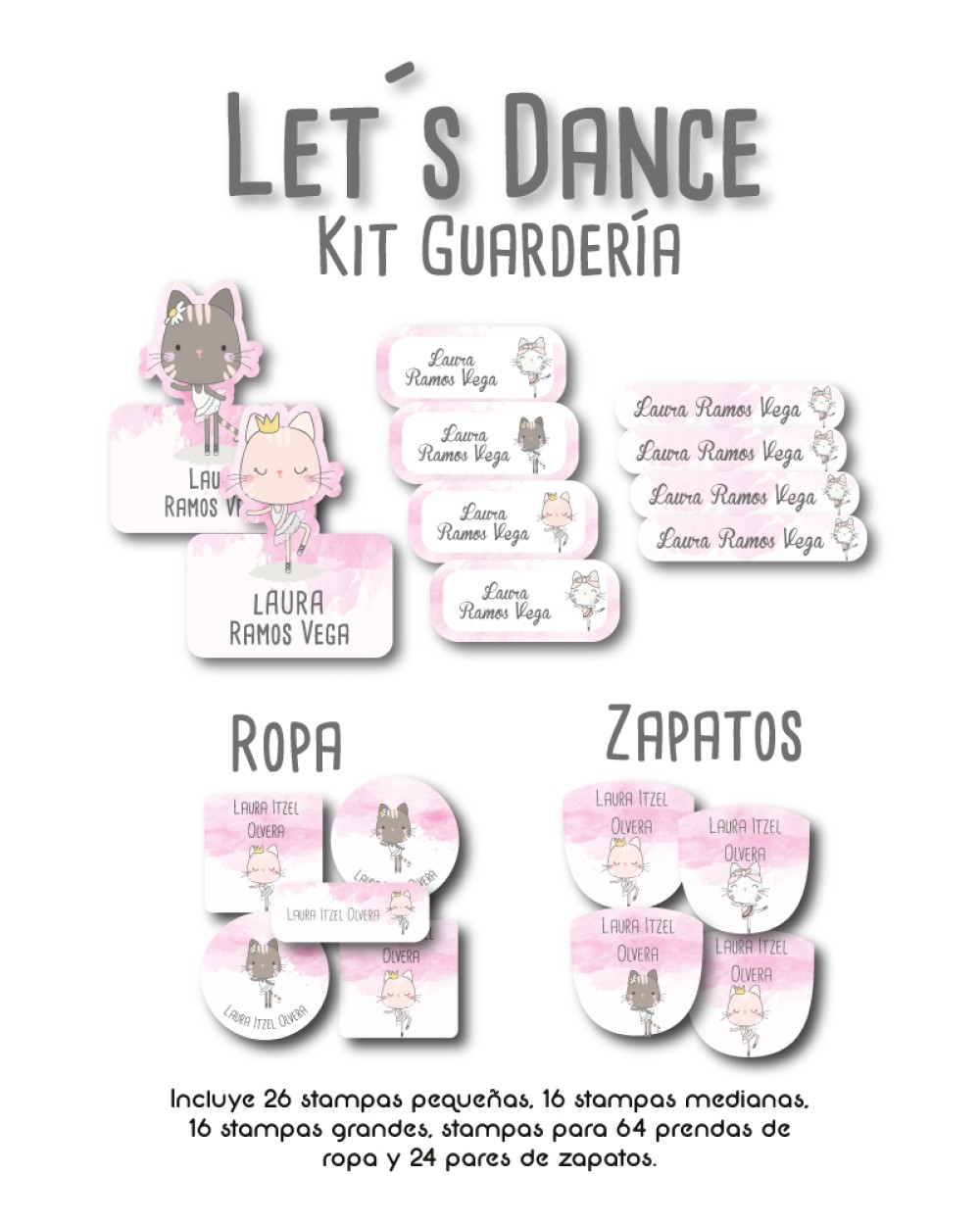 Kit Guarderia Let´s Dance | Pack Guarderia Kit Guarderia Let´s Dance | Pack Guarderia