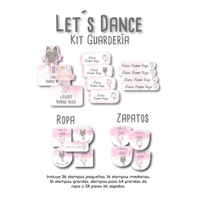Kit Guarderia Let´s Dance Kit Guarderia Let´s Dance