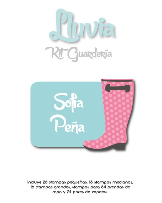 Kit Guarderia Lluvia | Pack Guarderia