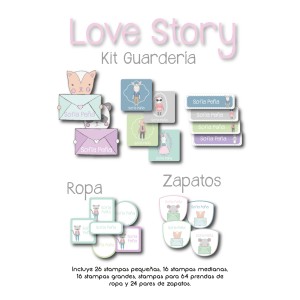 Kit Guarderia Love Story