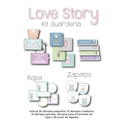 Kit Guarderia Love Story Kit Guarderia Love Story