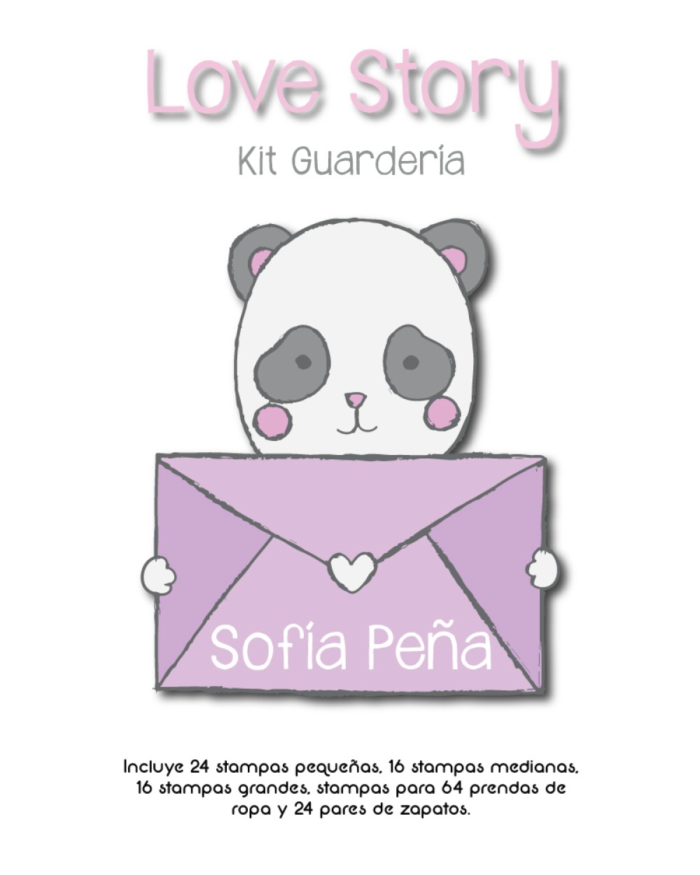 Kit Guarderia Love Story | Pack Guarderia Kit Guarderia Love Story | Pack Guarderia
