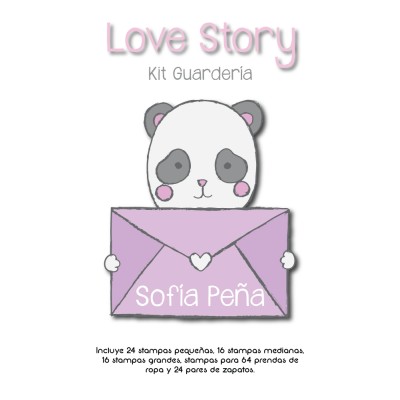 Kit Guarderia Love Story