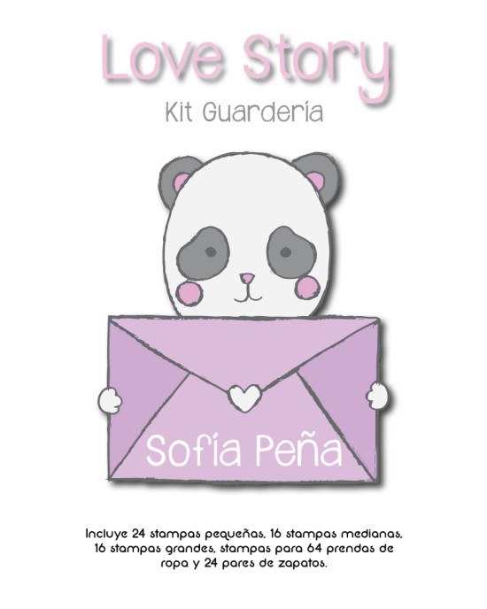 Kit Guarderia Love Story | Pack Guarderia