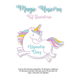Kit Guarderia Magic Unicorn