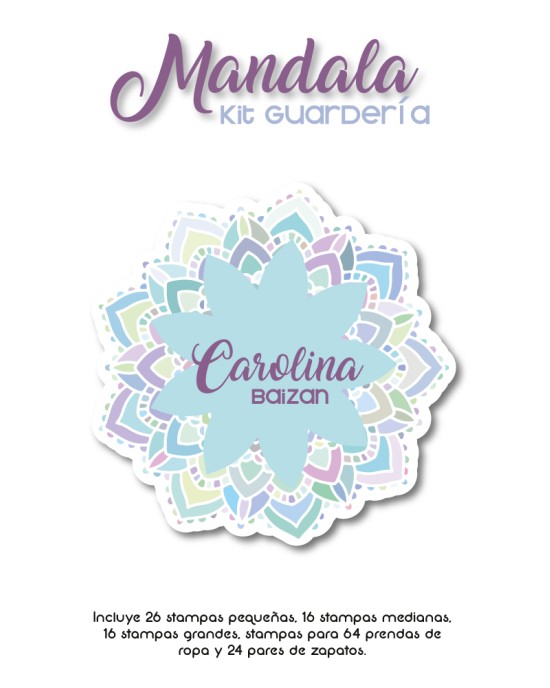 Kit Guarderia Mandala | Pack Guarderia