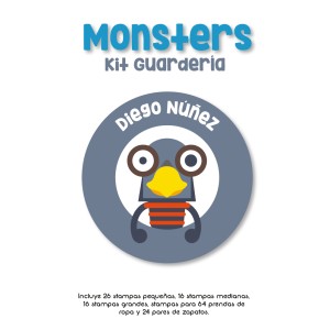 Kit Guarderia Monster