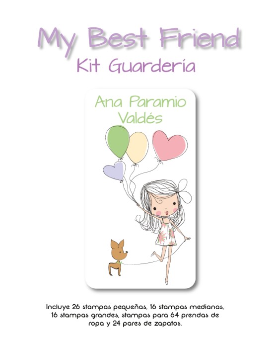Kit Guarderia My Best Friend | Pack Guarderia