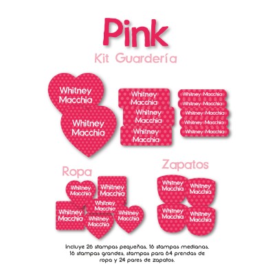 Kit Guarderia Pink Kit Guarderia Pink