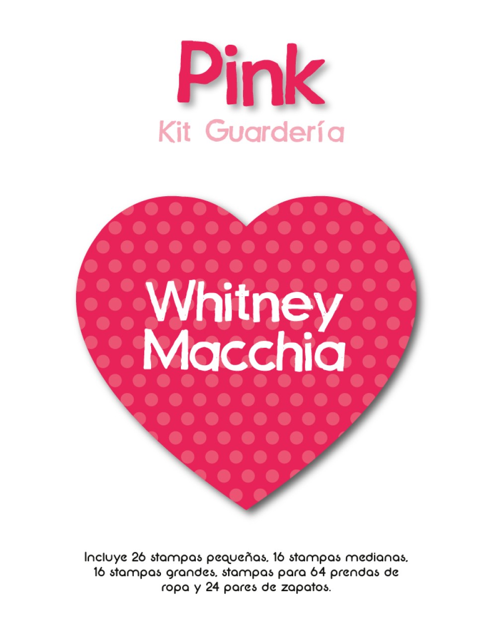 Kit Guarderia Pink | Pack Guarderia Kit Guarderia Pink | Pack Guarderia