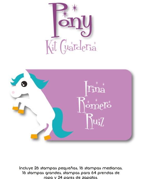 Kit Guarderia Pony