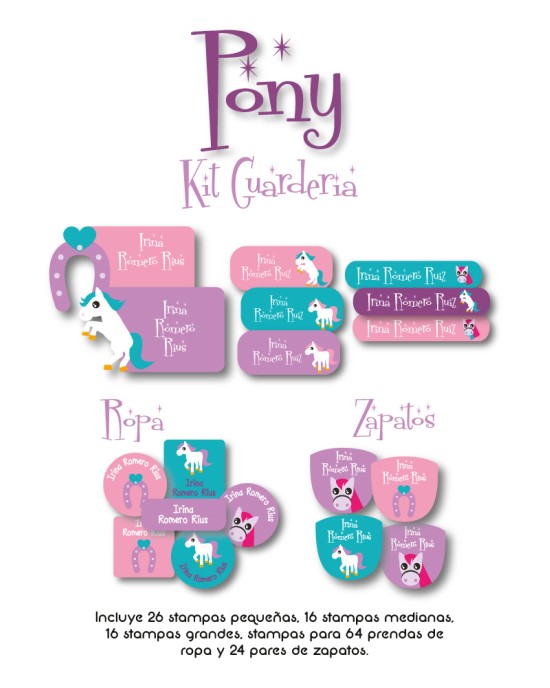 Kit Guarderia Pony | Pack Guarderia