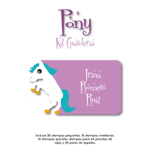 Kit Guarderia Pony