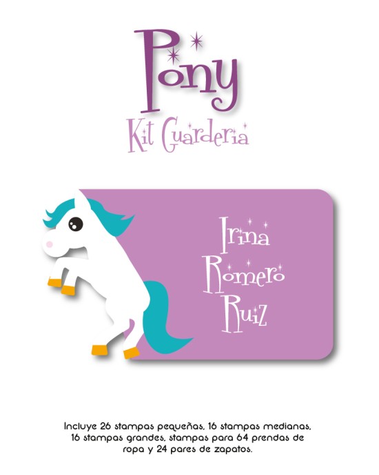 Kit Guarderia Pony | Pack Guarderia