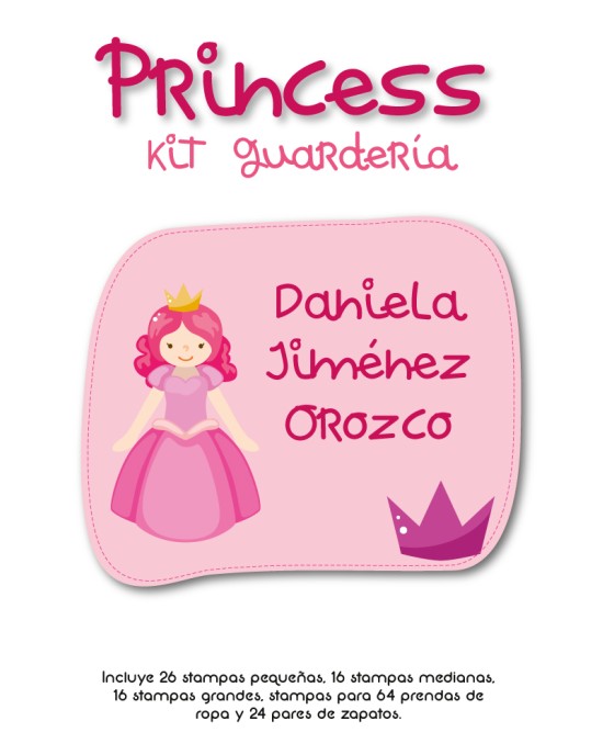 Kit Guarderia Princess | Pack Guarderia