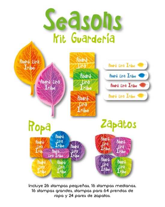 Kit Guarderia Seasons | Pack Guarderia