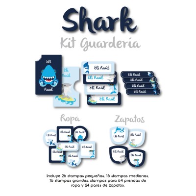 Kit Guarderia Shark Kit Guarderia Shark