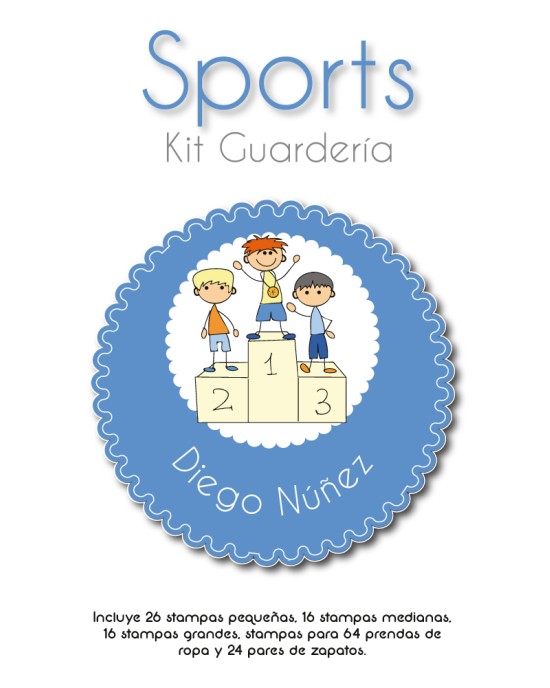 Kit Guarderia Sports | Pack Guarderia