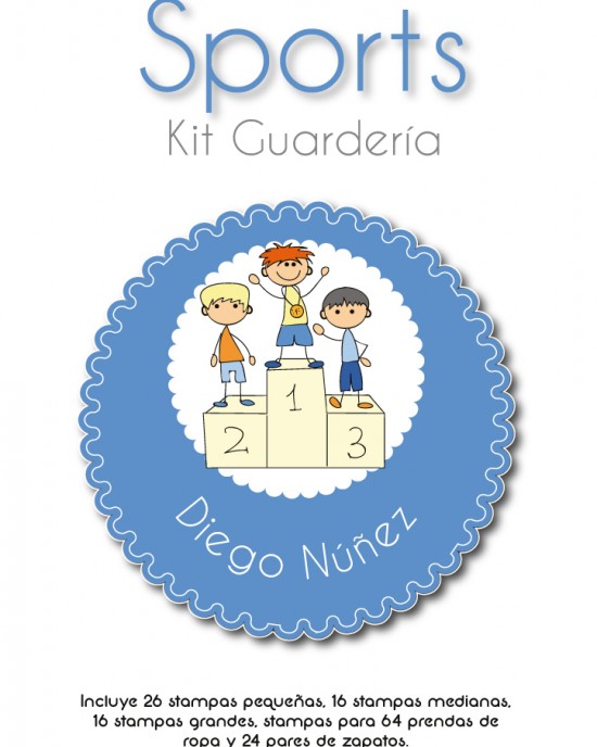 Kit Guarderia Sports | Pack Guarderia