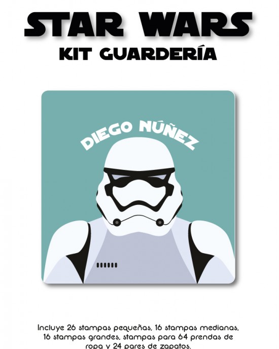 Kit Guarderia Star Wars | Pack Guarderia