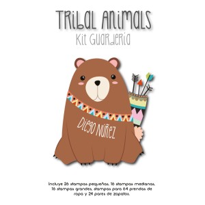 Kit Guarderia Tribal Animals