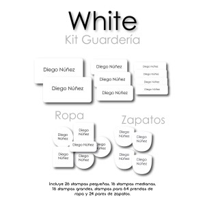 Kit Guarderia White