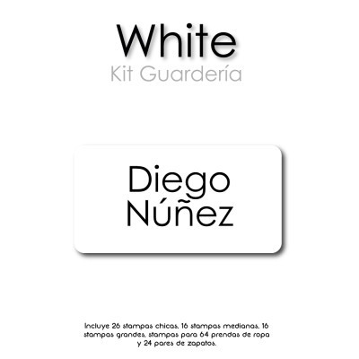 Kit Guarderia White