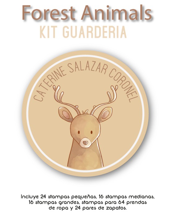 Kit Guarderia Forest Animals Kit Guarderia Forest Animals