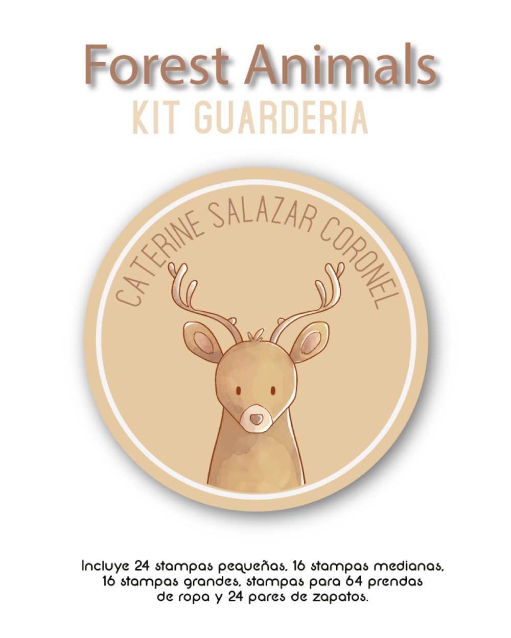 Kit Guarderia Forest Animals | Pack Guarderia Kit Guarderia Forest Animals | Pack Guarderia