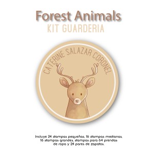 Kit Guarderia Forest Animals