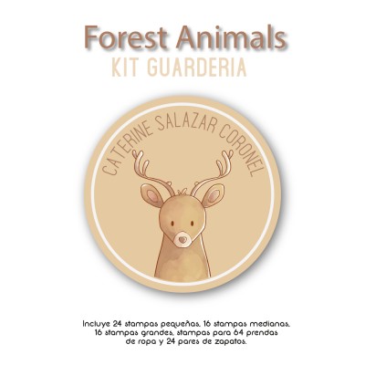 Kit Guarderia Forest Animals