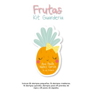 Kit Guarderia Frutas