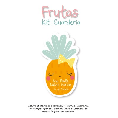 Kit Guarderia Frutas