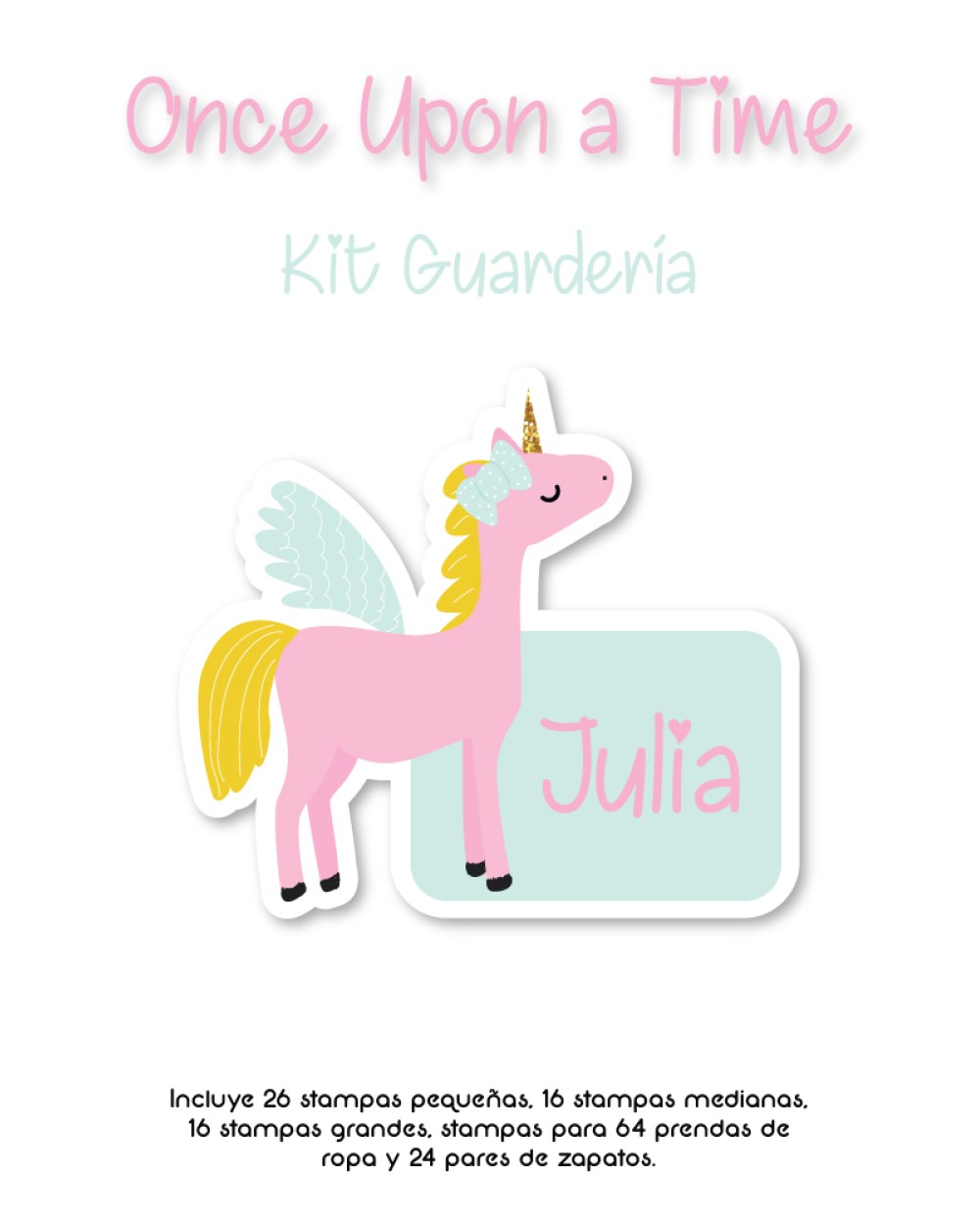 Kit Guarderia Once Upon a Time | Pack Guarderia