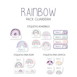 Kit Guarderia Rainbow