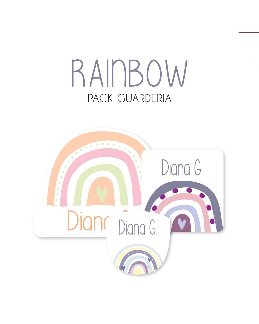 Kit Guarderia Rainbow | Pack Guarderia Kit Guarderia Rainbow | Pack Guarderia