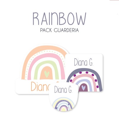 Kit Guarderia Rainbow