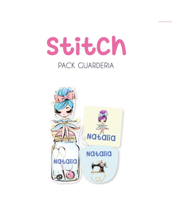 Kit Guarderia Stitch | Pack Guarderia