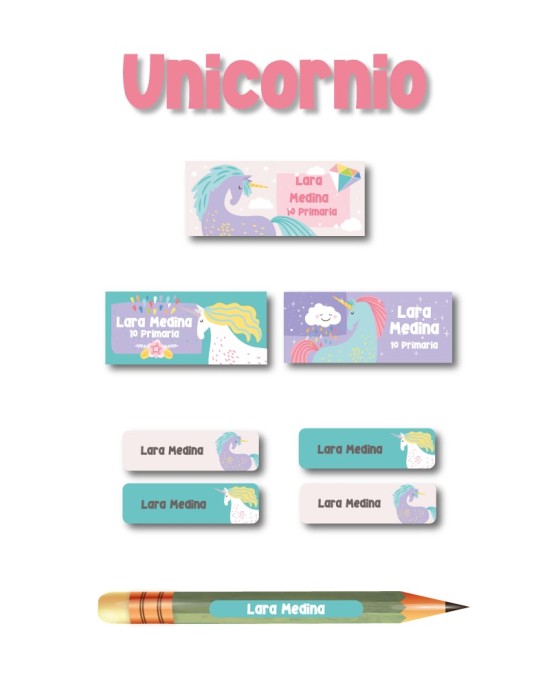 Kit Guarderia Unicornio | Pack Guarderia
