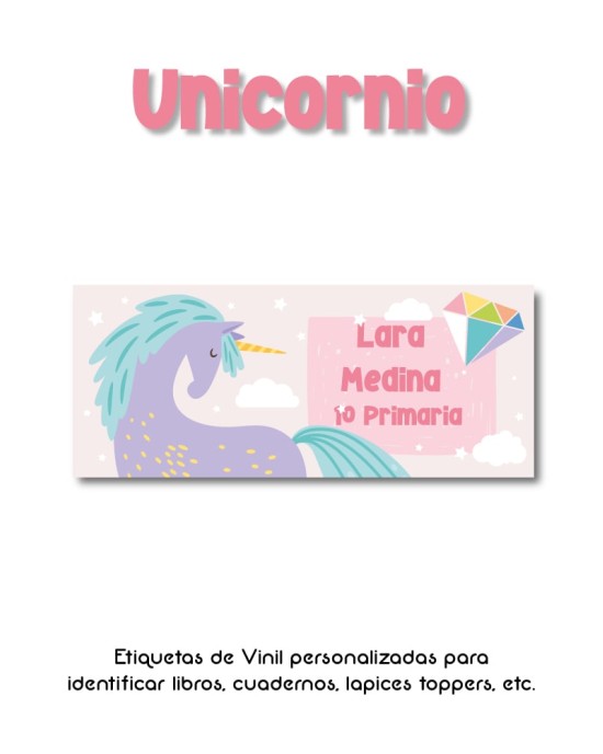 Kit Guarderia Unicornio | Pack Guarderia