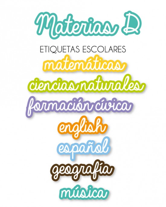Materias A | Materias
