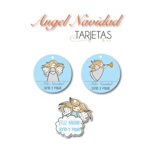 Navidad Tarjetas Angel
