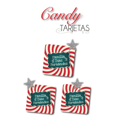 Navidad Tarjetas Candy Navidad Tarjetas Candy