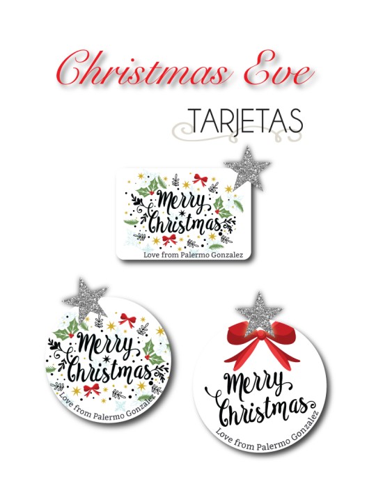 Navidad Tarjetas Christmas Eve | Tarjetas Regalos Navidad