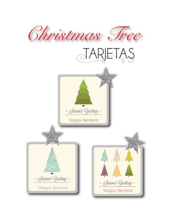 Navidad Tarjetas Christmas Tree | Tarjetas Regalos Navidad