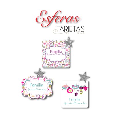 Navidad Tarjetas Esferas Navidad Tarjetas Esferas