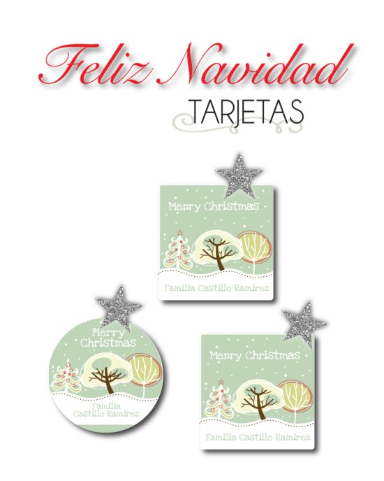 Navidad Tarjetas Feliz Navidad | Tarjetas Regalos Navidad