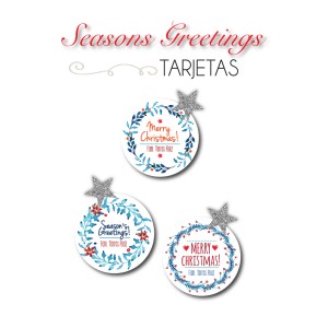 Navidad Tarjetas Season's Greetings