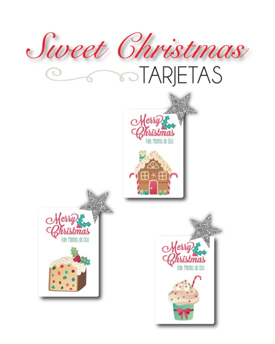 Navidad Tarjetas Sweet Christmas | Tarjetas Regalos Navidad